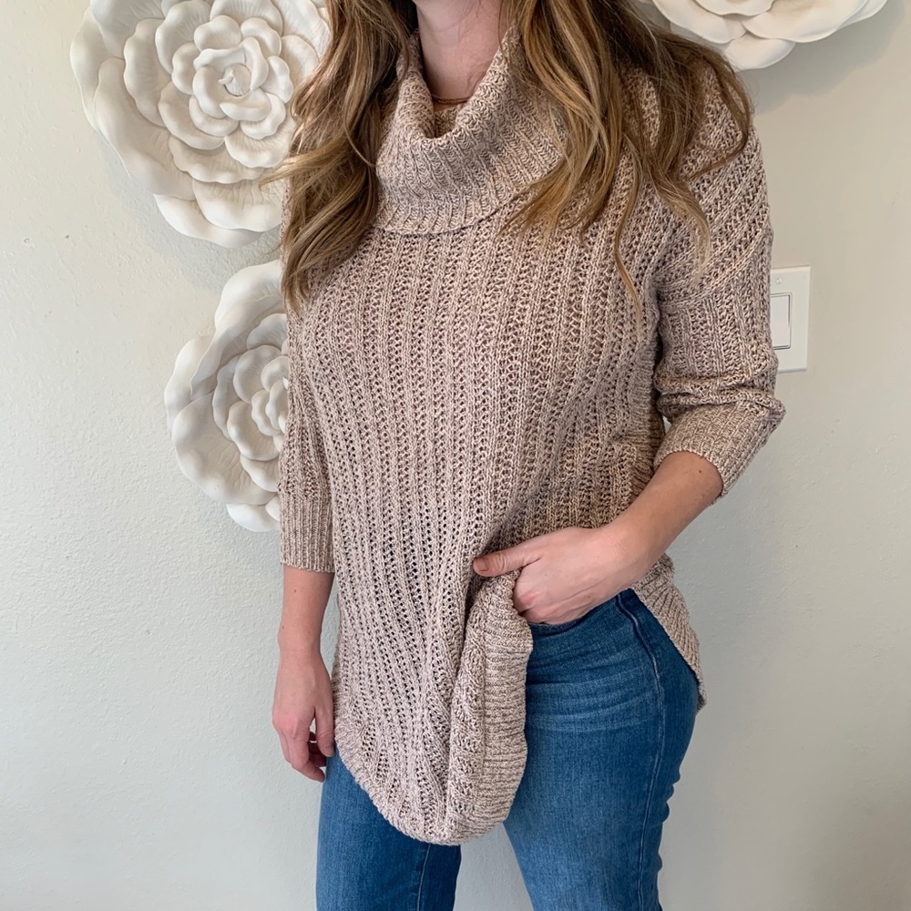 Express cowl neck sweater